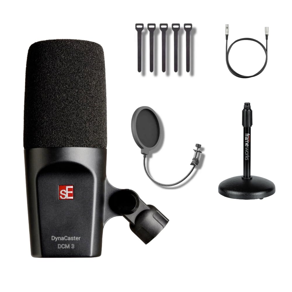 Amazon.com: sE Electronics DynaCaster DCM3 Podcast/Broadcast